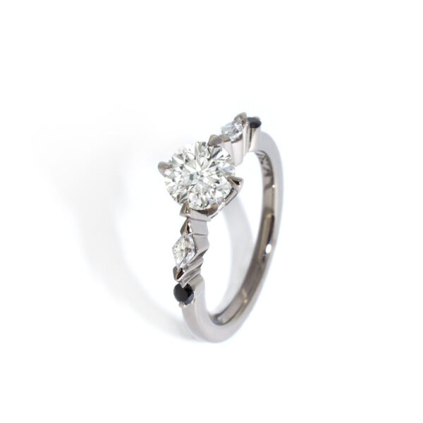 Siena-custom-diamond-engagement-ring-2-Lizunova-Fine-Jewels-Sydney-jeweller-Sydney-Australia