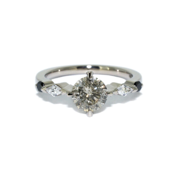 Siena-custom-salt-and-pepper-diamond-engagement-ring-1-Lizunova-Fine-Jewels-jeweller-Sydney-NSW-Australia