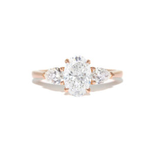 Sofia-oval-diamond-pear-diamond-rose-gold-engagement-ring-1-Lizunova-Fine-Jewels-Sydney-NSW-Australia