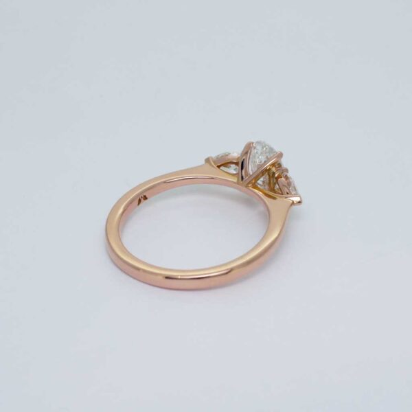 Sofia-oval-diamond-trilogy-rose-gold-engagement-ring-3-Lizunova-Fine-Jewels-Sydney-NSW-Australia