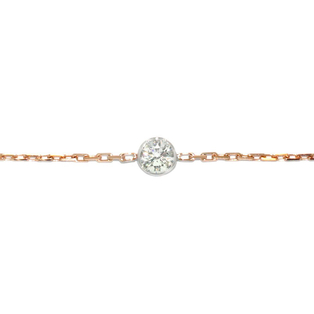 Star-Diamond-chain-bracelet-rose-gold-white-gold-Lizunova-Fine-Jewels-jeweller-Sydney-NSW-Australia