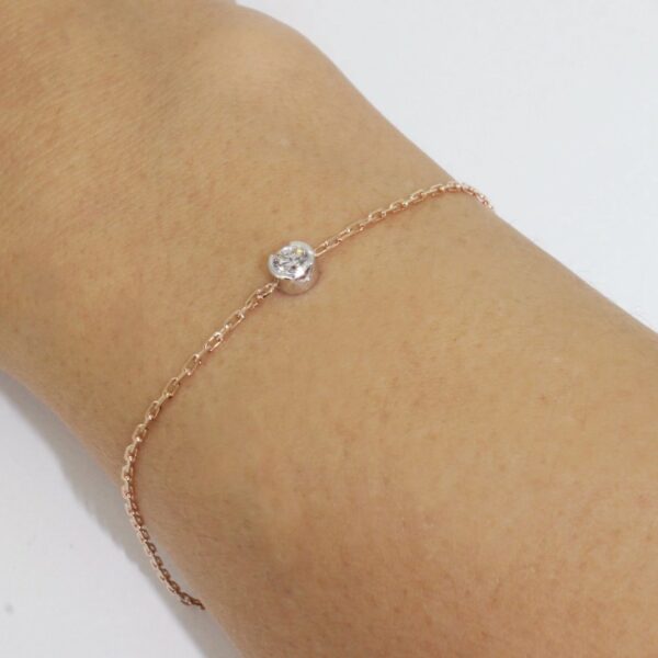 Star-diamond-bracelet-on-wrist-Lizunova-Fine-Jewels-jeweller-Sydney-NSW-Australia