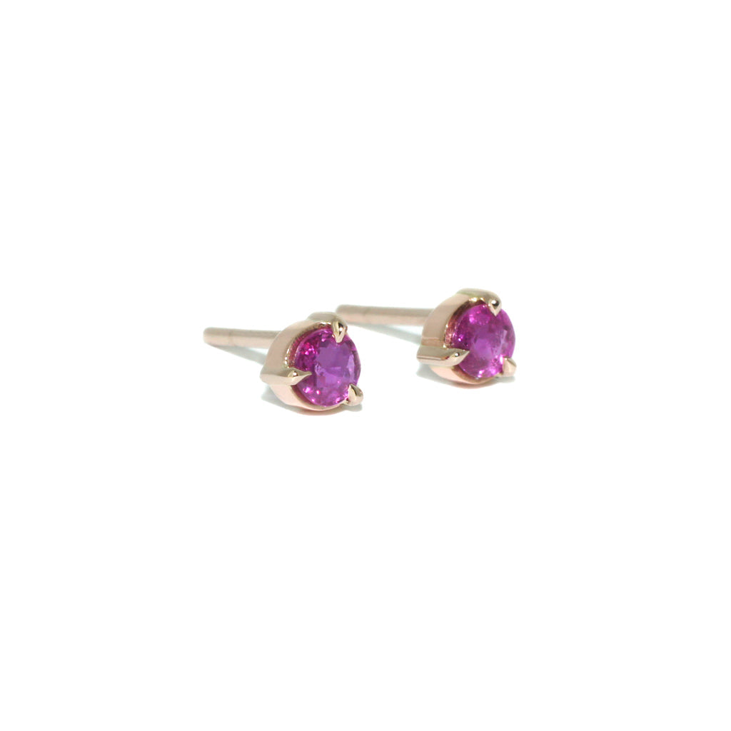 Una-pink-sapphire-rose-gold-earrings-Lizunova-Fine-Jewels-jeweller-Sydney-NSW-Australia