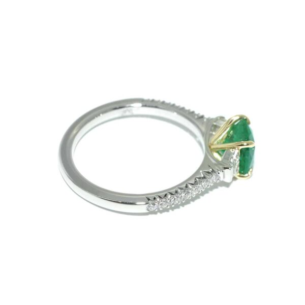 Verde-emerald-diamond-platinum-gold-ring-5-Lizunova-Fine-Jewels-jeweller-Sydney-NSW-Australia