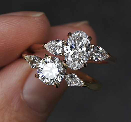 Bespoke-custom-made-diamond-engagement-rings-Lizunova-Fine-Jewels-Sydney-jeweller-NSW-Australia