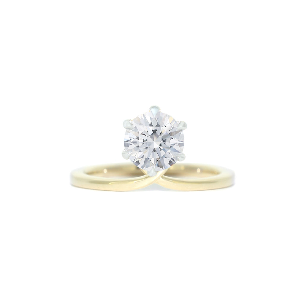 Infinity-lab-diamond-gold-engagement-ring