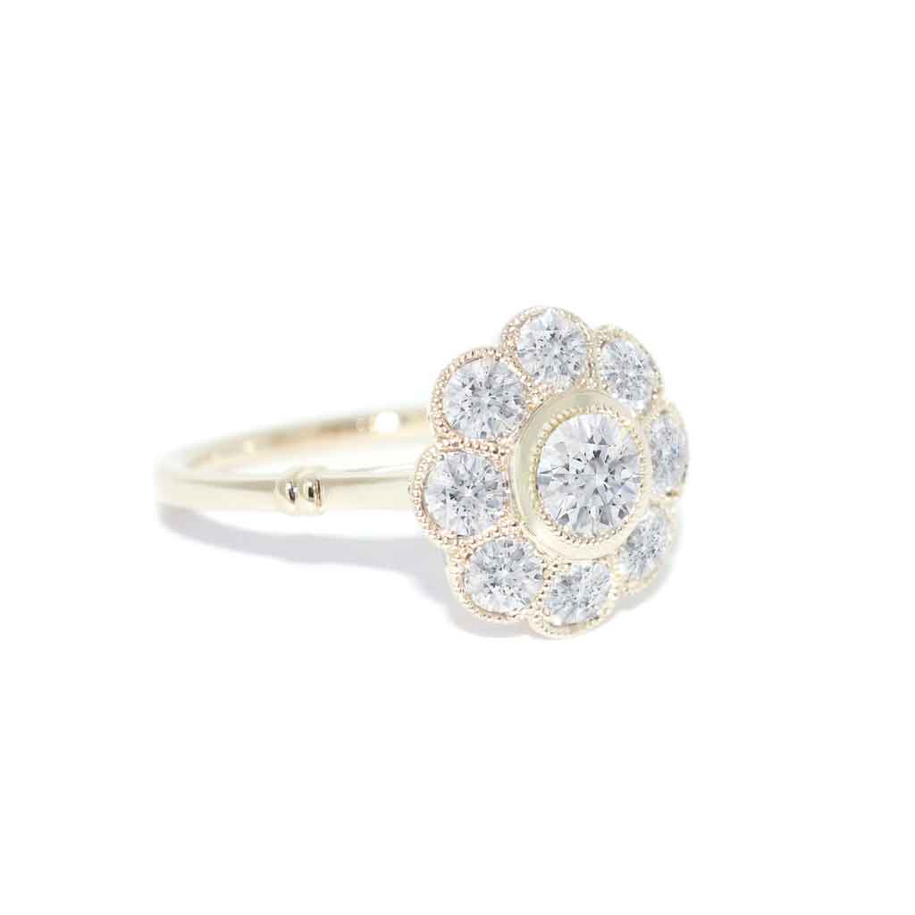 Daisy-gold-diamond-halo-engagement-ring-2