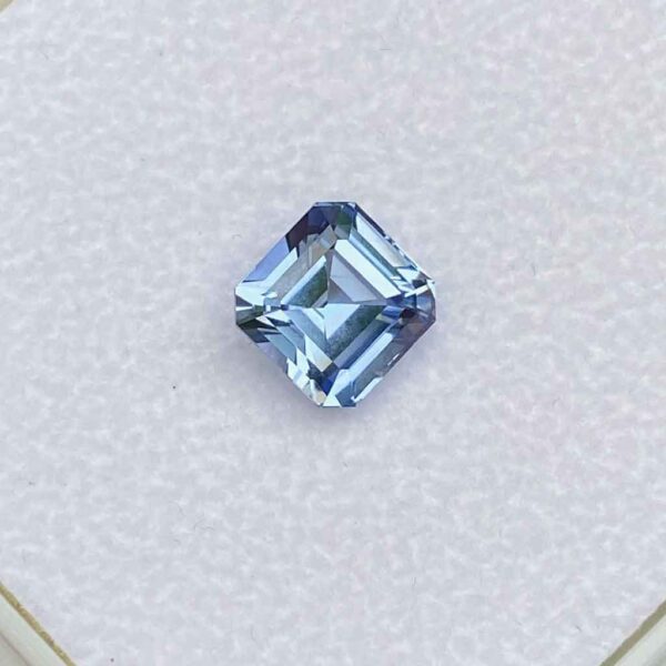 emerald-cut-light-blue-sapphire-engagement-ring-Lizunova-Fine-Jewels-Sydney-Jeweller-Sydney-NSW-Australia