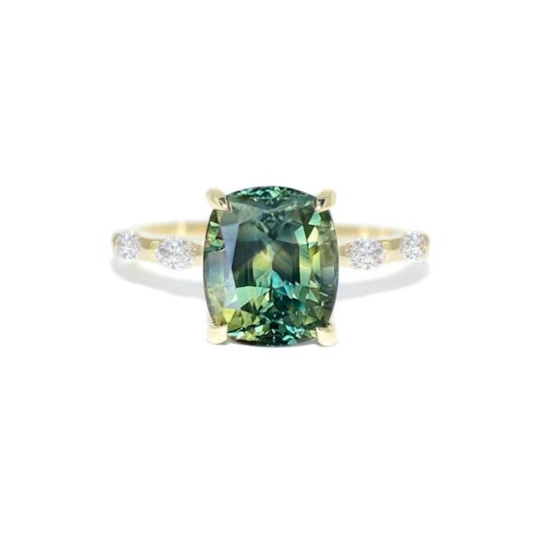 australian-teal-sapphire-custom-engagement-ring-Sydney-jeweller-Lizunova-Fine-Jewels