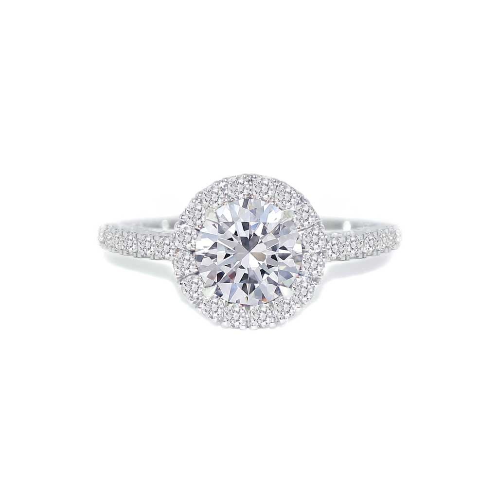 Lola-round-diamond-halo-engagement-ring-platinum-jeweller-Lizunova-Fine-Jewels-Sydney-NSW-Australia